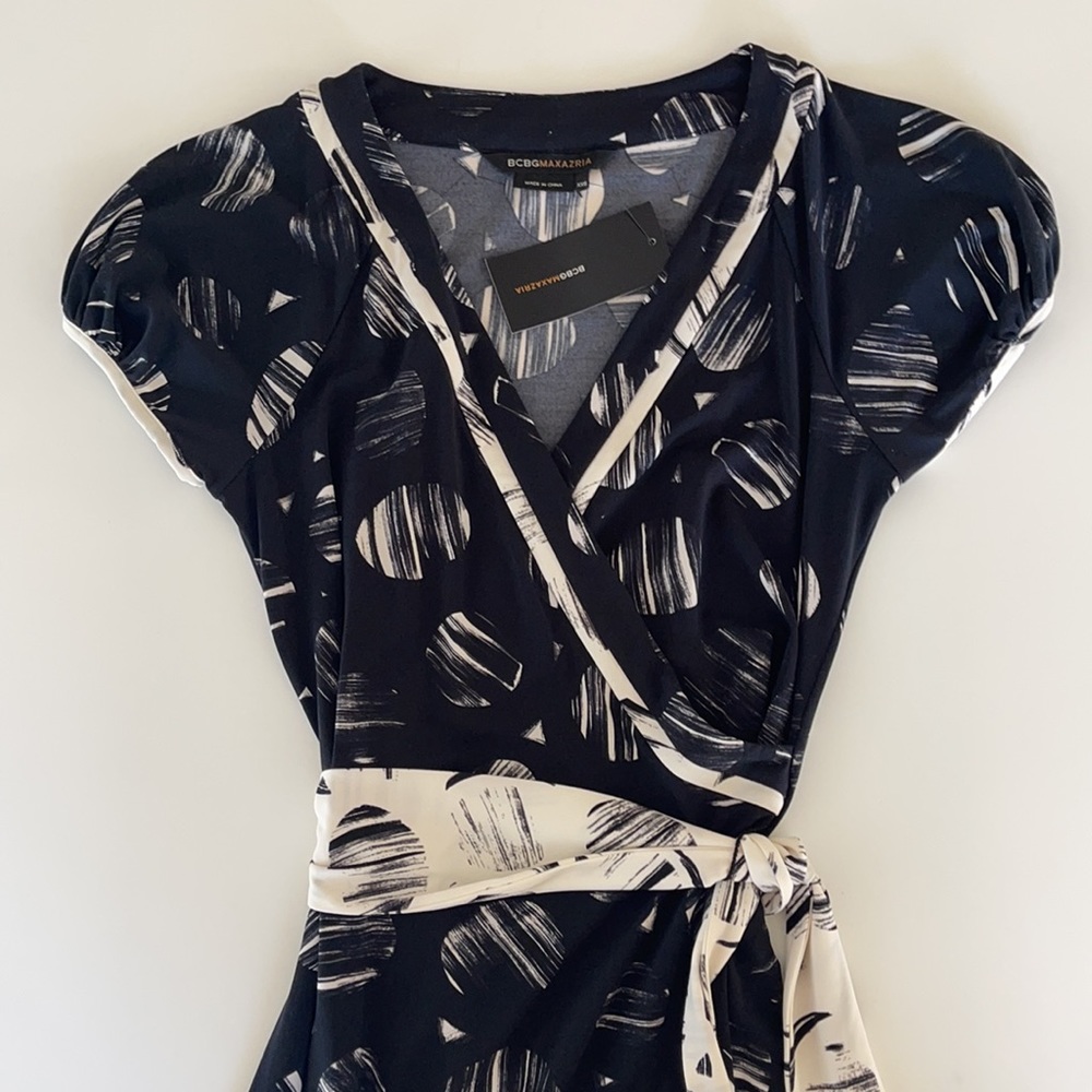 Y2K Wrap Mini Dress